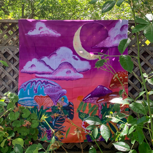 shroomiverse - tapestry