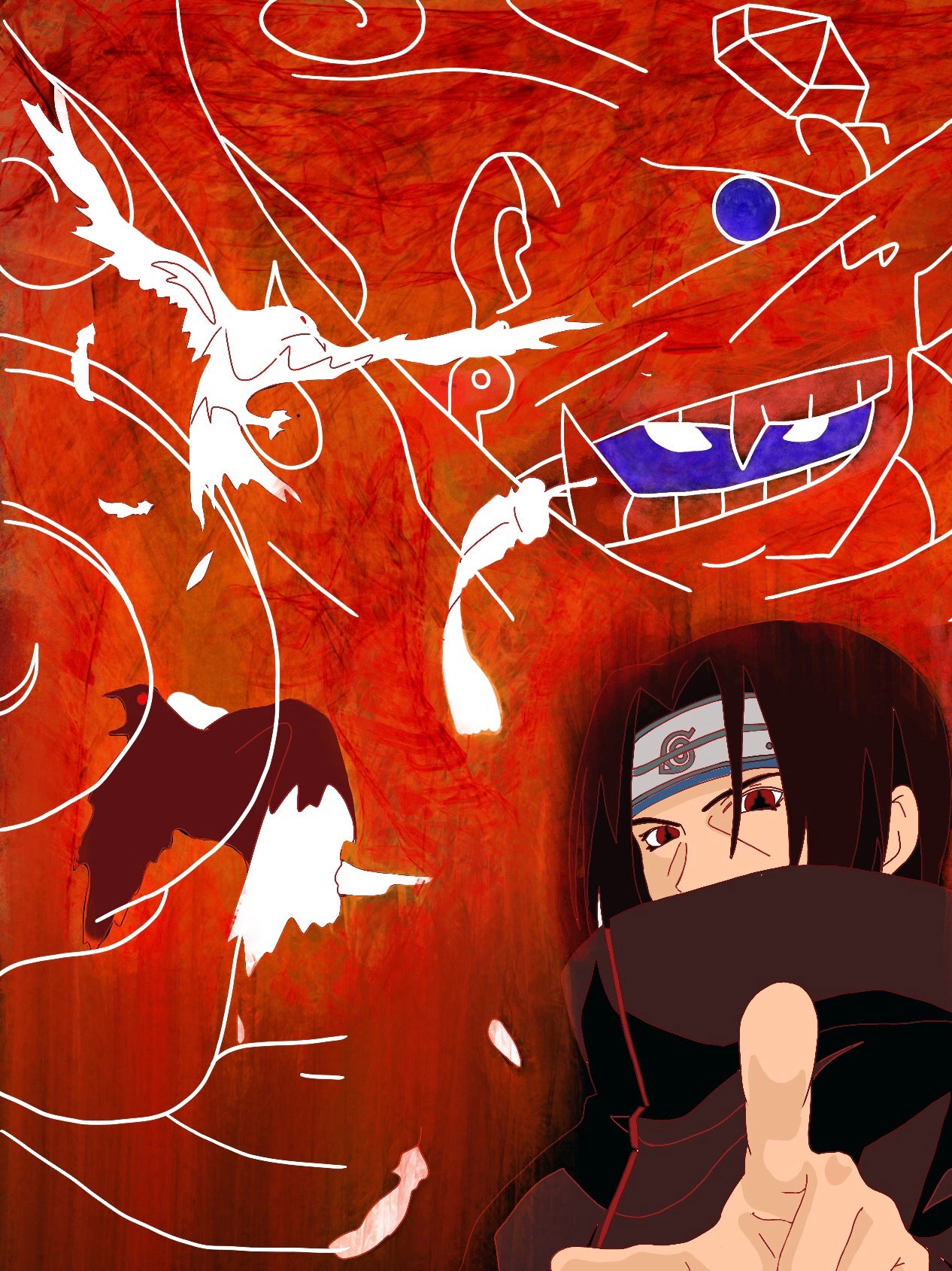 itachi - fine art print