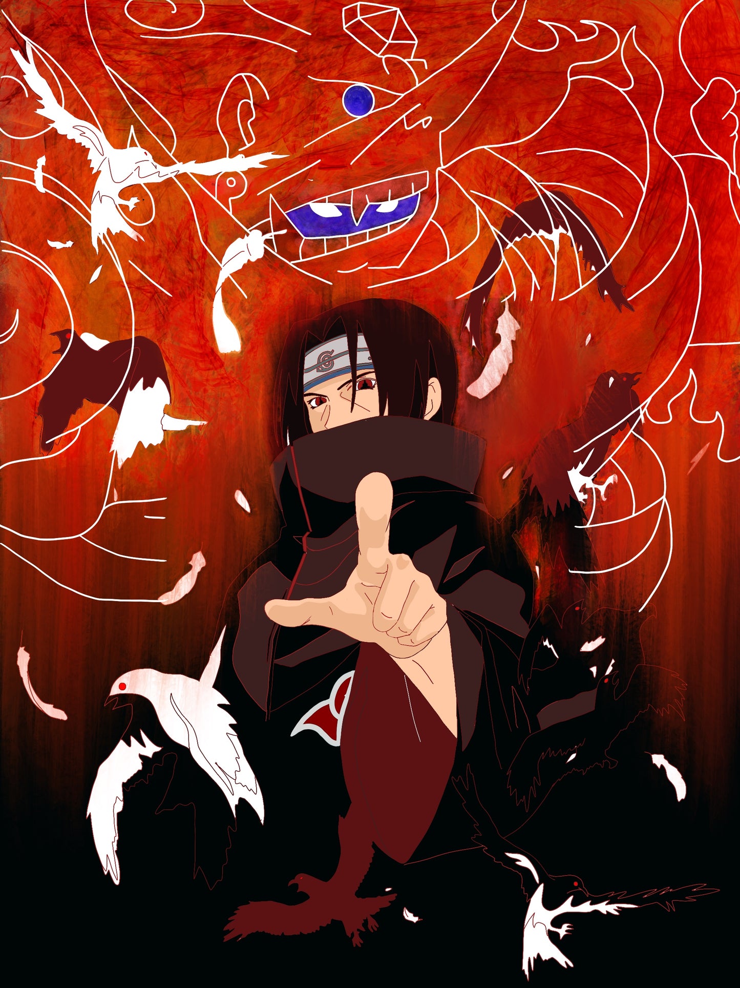 itachi - fine art print