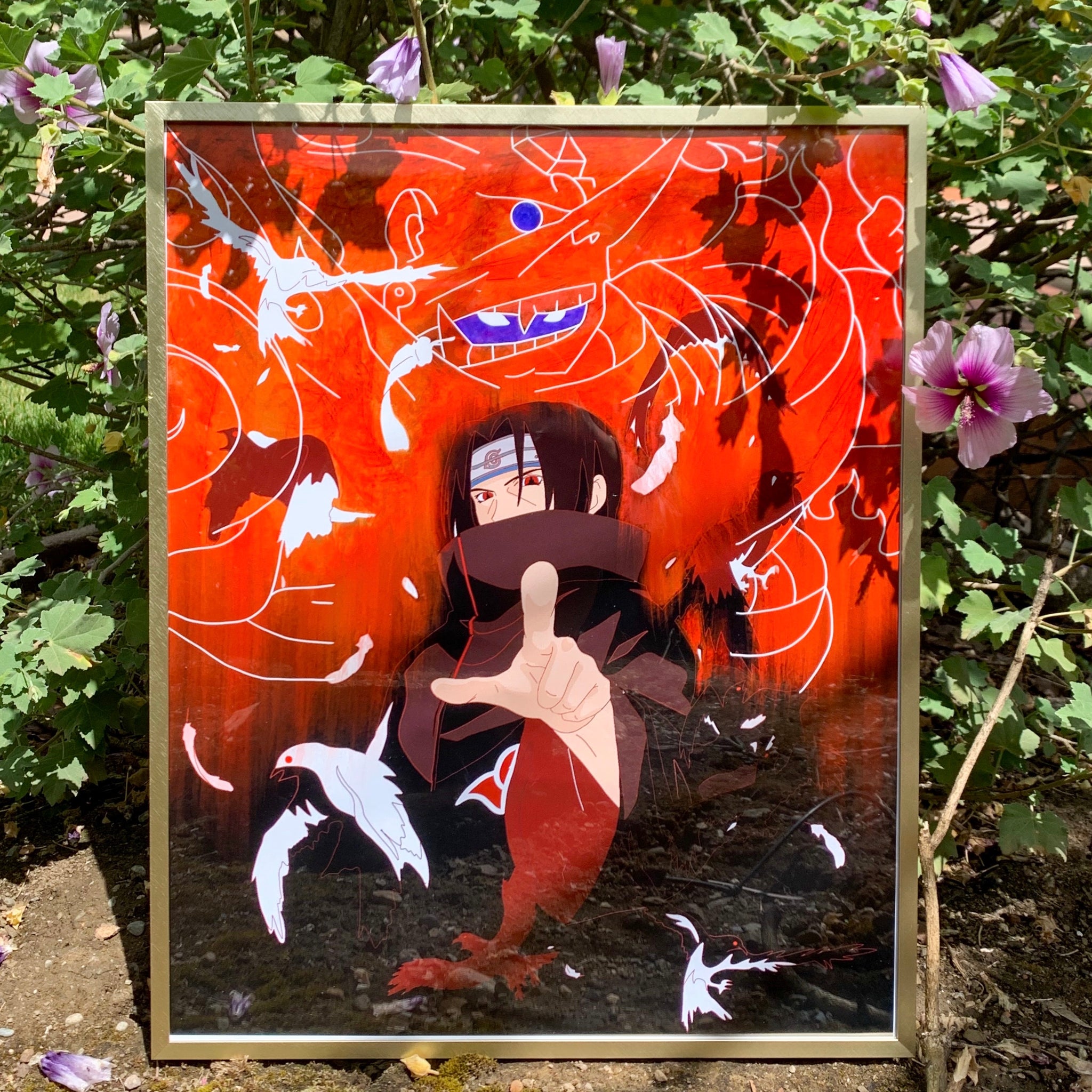 itachi fine art print illustrasuns